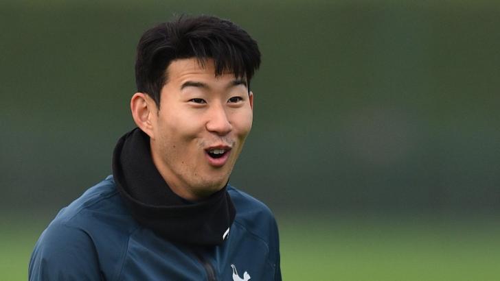 Spurs forward Heung-Min Son